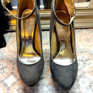 Just fab wedge  high heels size 8.5